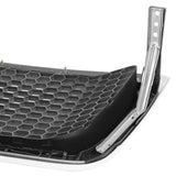 2004-2008 Ford F150 Lariat Style Front Grille Silver Chrome