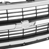 1996-2002 GMC Savana Front Grille Chrome/Silver/Grey