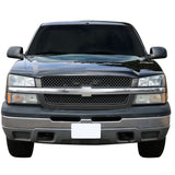 2003-2005 Chevrolet Silverado OE Style Front Grille Gray w/ Chrome