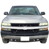 1999-2002 Chevrolet Silverado 2500HD/3500HD Chrome Black Grille