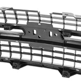 2007-2013 Chevrolet Silverado Front Grille Assembly Matte Black Chrome