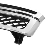 2007-2013 Chevrolet Silverado Dark Gray Chrome Frame Grille