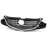 2013-2016 Mazda CX-5 OE Style Front Grille Painted Gray w/ Chrome
