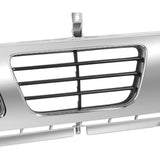 1983-1997 Nissan Pickup Chrome/Gray Grille Assembly