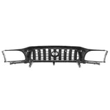 2001-2004 Toyota Tacoma Front Grille Assembly Argent Gray