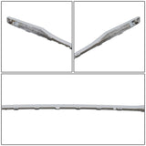 2013+ Honda Civic Front Bumper Lower Chrome Grille Trim Molding