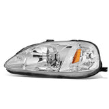 1999-2000 Honda Civic OE Style H4 Left Headlight