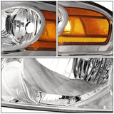 2004-2006 Nissan Sentra OE Style Headlight - Chrome Housing Left