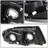 99-04 Jeep Grand Cherokee OE Style Left Headlight Chrome Housing