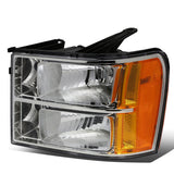 07-14 GMC Sierra OE Style Headlights Left Side H11/9005 Bulbs