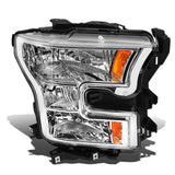 2015-2017 Ford F-150 OE Style Right Headlight - Chrome Housing