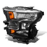 2015-2017 Ford F-150 OE Style Left Headlight Black Housing