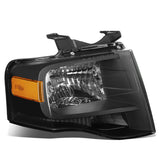 2007-2014 Ford Expedition OE Style Right Headlight - Black Housing