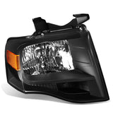 2007-2014 Ford Expedition OE Style Right Headlight - Black Housing