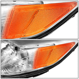 2011-2020 Toyota Sienna OE Style Left Headlight - Chrome Housing