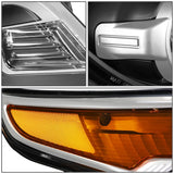 2011-2015 Ford Explorer OE Style Right Headlight - Black Housing