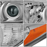 2011-2013 Toyota Highlander Projector Headlights Chrome Left