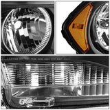 2011-2013 Dodge Durango OE Style Right Halogen Headlight - Black