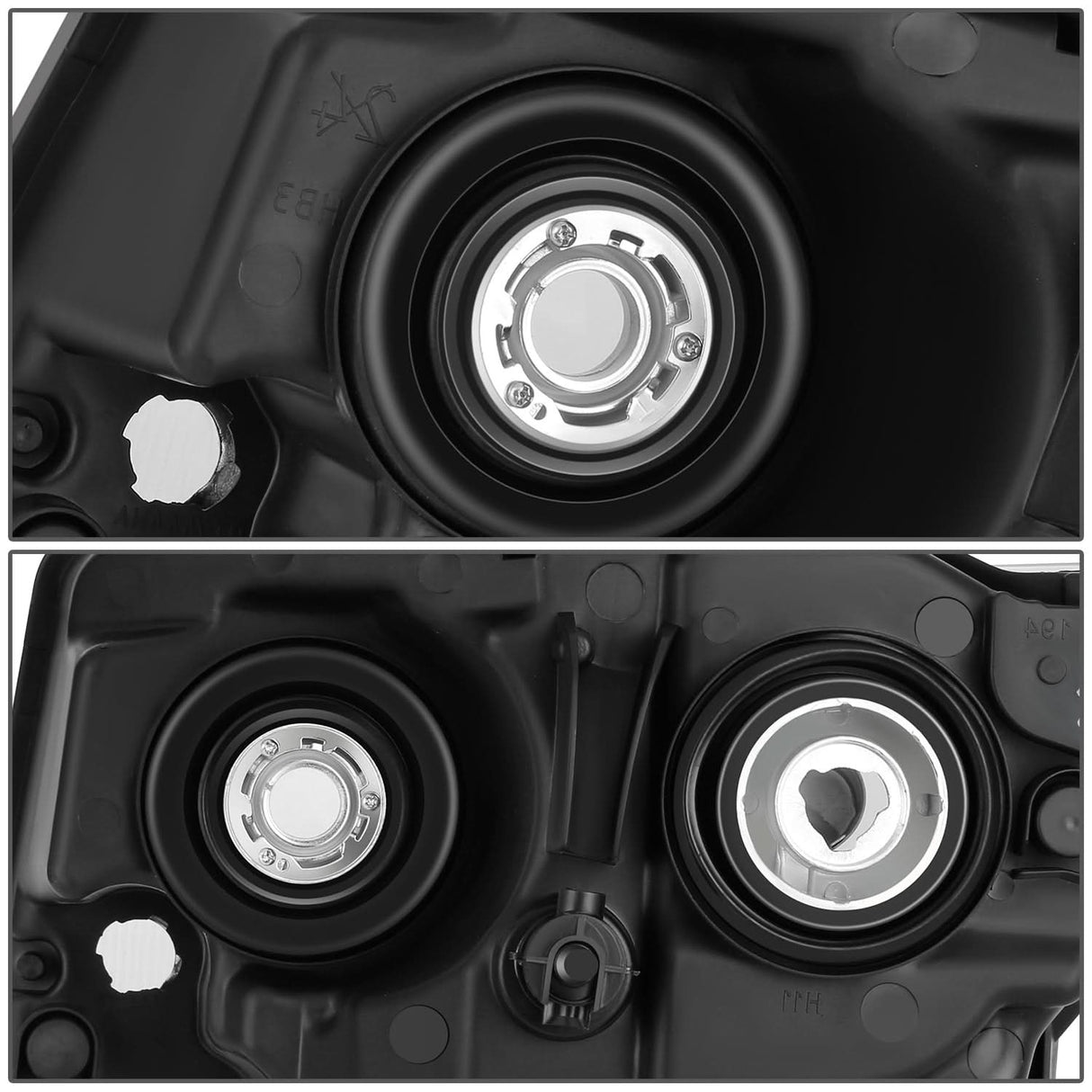 2011-2013 Jeep Grand Cherokee OE Style Right Headlight - Chrome Housing