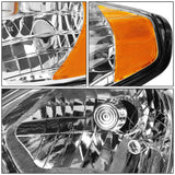 2006-2011 Hyundai Accent OE Style Left Headlight - Chrome