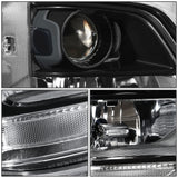 2019-2021 Hyundai Santa Fe OE Style Right Headlight - Black