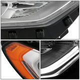 2017-2019 Ford Fusion OE Style Halogen Headlight with LED DRL - Right