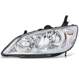 2004-2005 Honda Civic OE Style Left Side Headlight
