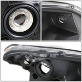 07-09 Nissan Sentra OE Style Left Side Black Headlight