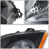 07-09 Nissan Sentra OE Style Left Side Black Headlight