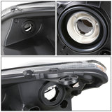 07-09 Nissan Sentra OE Style Right Side Black Headlight