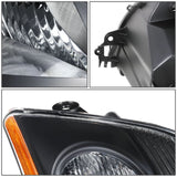 07-09 Nissan Sentra OE Style Right Side Black Headlight