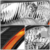 2010-2012 Nissan Sentra OE Style Left Black Headlight