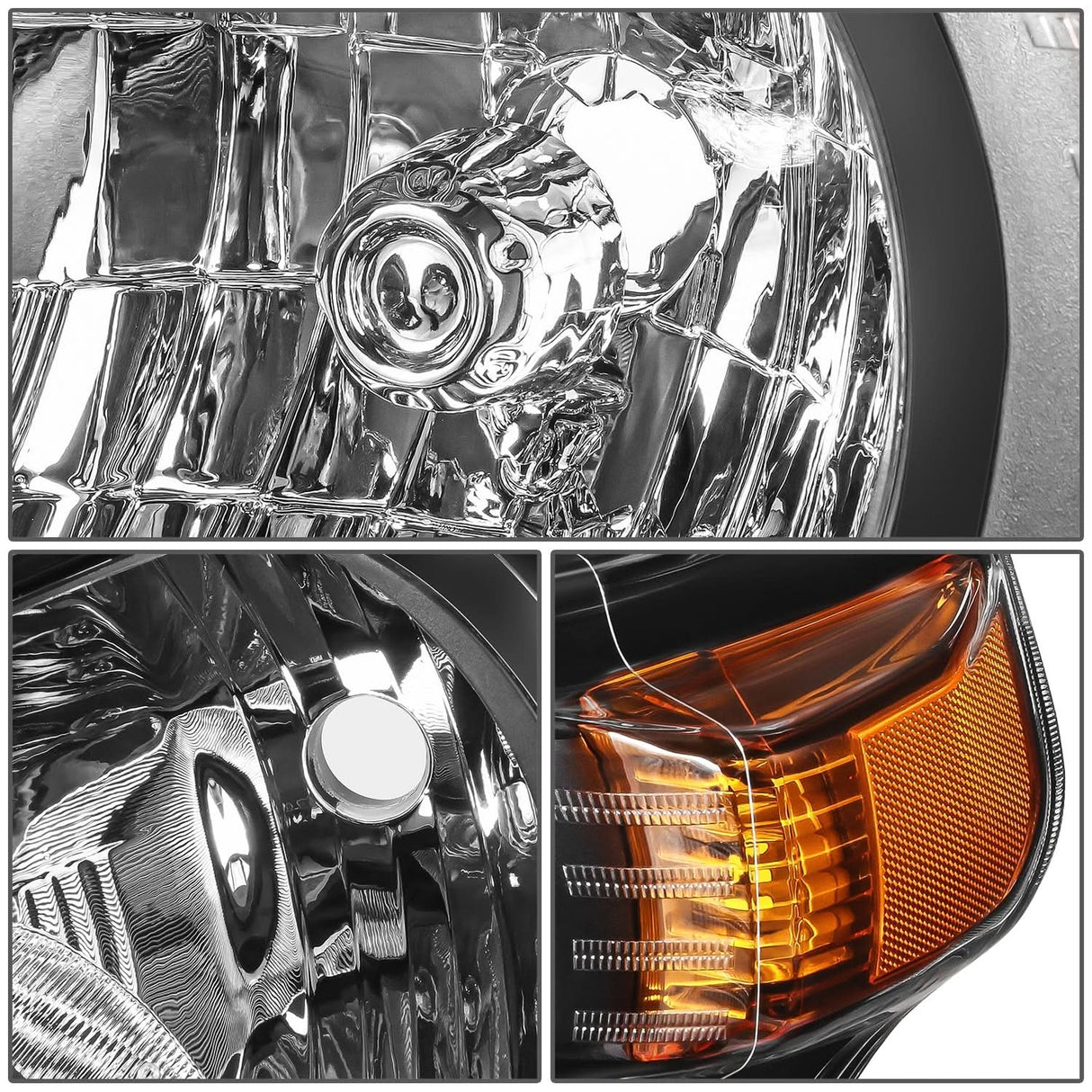 2010-2013 Toyota 4Runner OE Style Left Side Headlight - Black