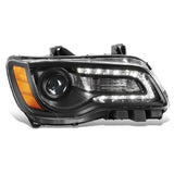 2011-2014 Chrysler 300C OE Style Right Side Headlight - Black