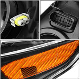 14-18 Ford Transit Connect OE Style Headlights Black Housing Left