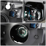 09-12 Ford Flex OE Style HID Headlights - Black Housing Left Side