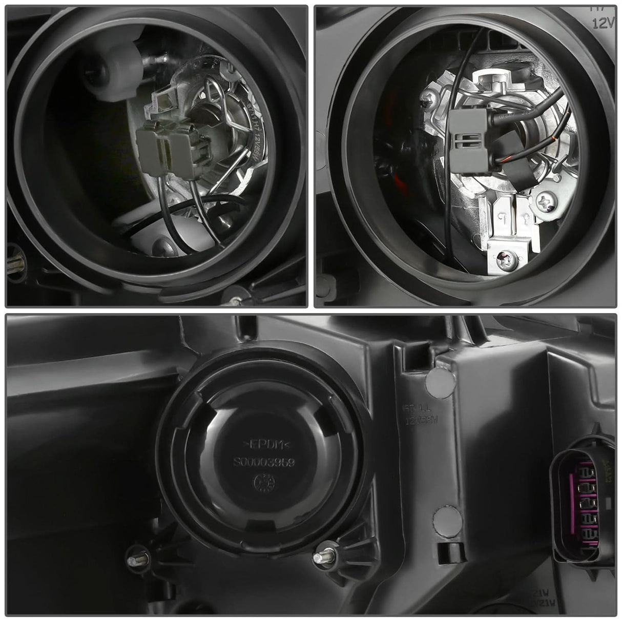 2012-2015 Volkswagen Passat OE Style Halogen Headlight - Left Side