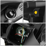 2018 Chevrolet Traverse OE Style Black Housing Headlights - Amber