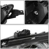 2013-2019 Ford Taurus OE Style Left Headlight - Black Housing