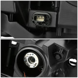 13-19 Ford Taurus OE Style Halogen Headlights Black Housing Clear