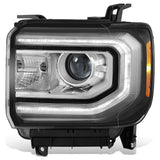 2016-2019 GMC Sierra 1500 OE Style HID DRL Headlight - Left