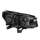 2013-2016 GMC Acadia Projector Headlights - Left Side Black Housing