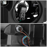 2013-2016 GMC Acadia Projector Headlights - Right Side Black Housing