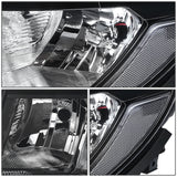 17-21 Jeep Compass OE Style Headlights - Black Housing Clear Reflector