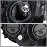 17-21 Jeep Compass OE Style Headlights - Black Housing Clear Reflector
