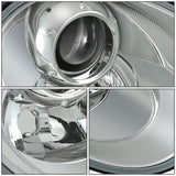 2006-2010 Volkswagen Beetle Projector Headlights - Chrome Housing