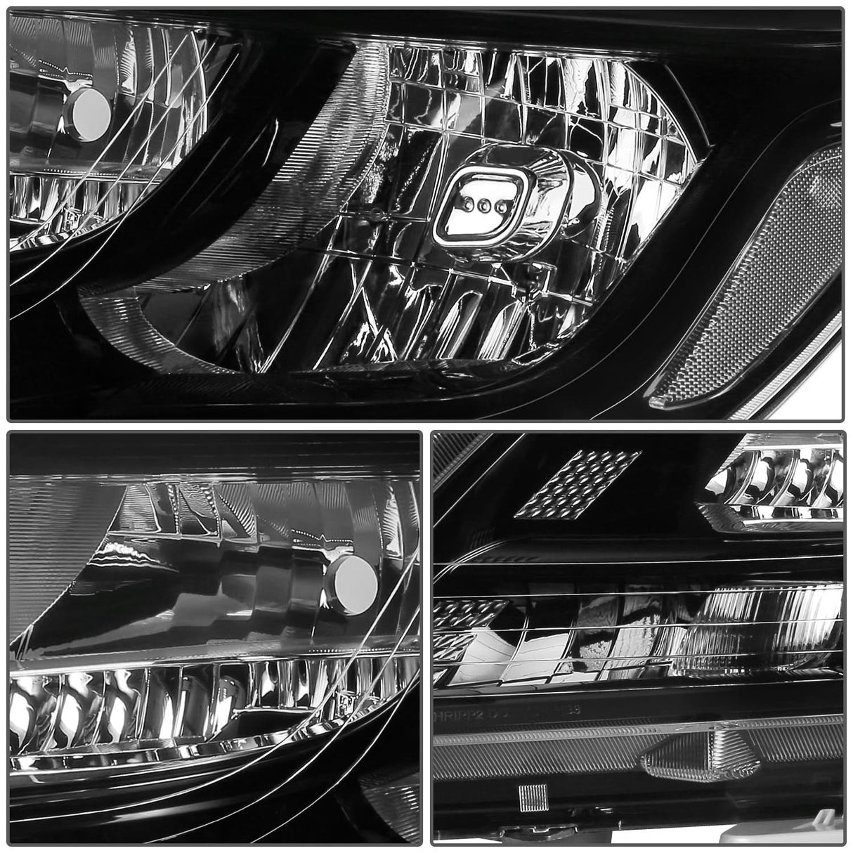 2013-2016 Nissan Pathfinder OE Style Headlights - Black Housing