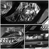 2013-2016 Nissan Pathfinder OE Style Headlights - Black Housing