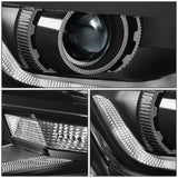 2016-2022 Chevrolet Camaro Projector Headlights - Black Housing