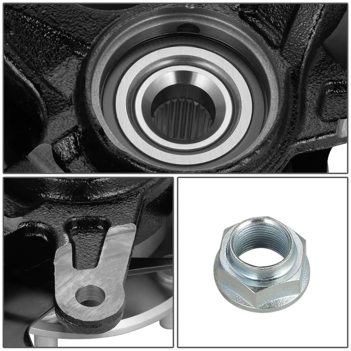 2006-2011 Honda Civic OEM Loaded Knuckle Assembly - Front Left